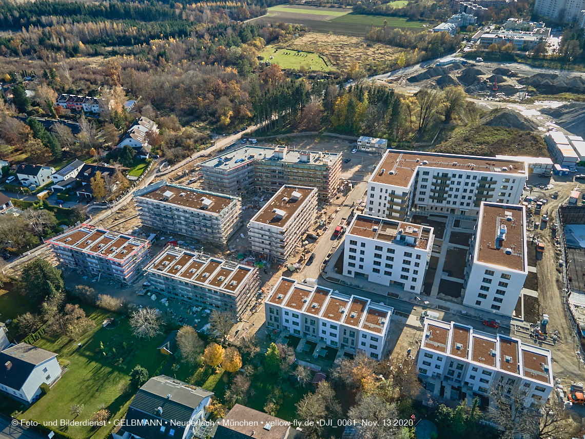 13.11.2020 - Piederstorfer Gelände und Alexisqaurtier am Karl-Marx-Ring in Neuperlach